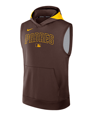 売れ筋商品|||ナイキ カットソー トップス レディース Women's Brown San Diego Padres Authentic Collection Pregame Performance Pullover Hoodie Brown Women's San Diego Padres Nike Brown Authentic Collection